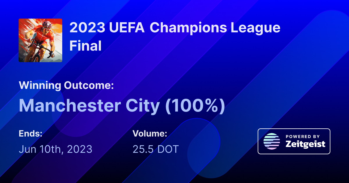 2023 UEFA Champions League Final